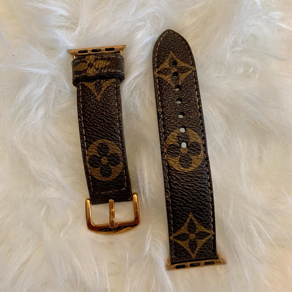 Faux Louis Vuitton Apple Watch Band